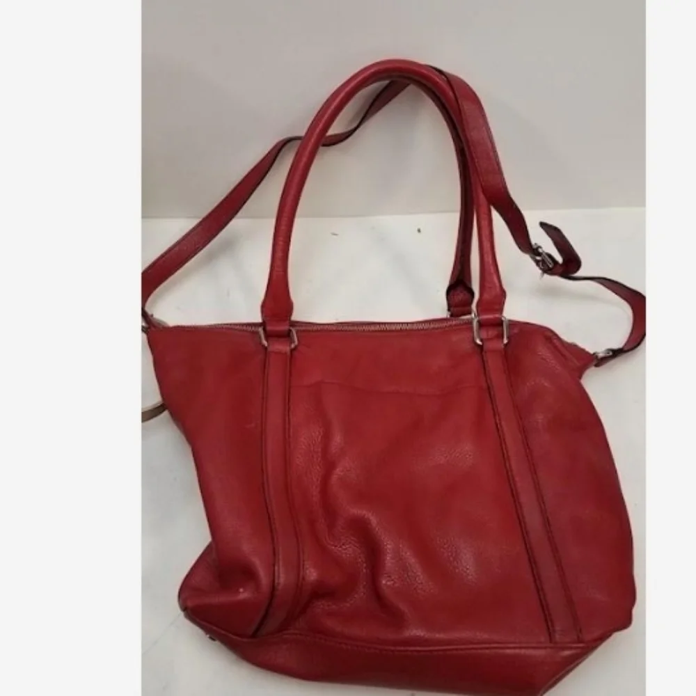 Calvin Klein soft Red Leather Handbag